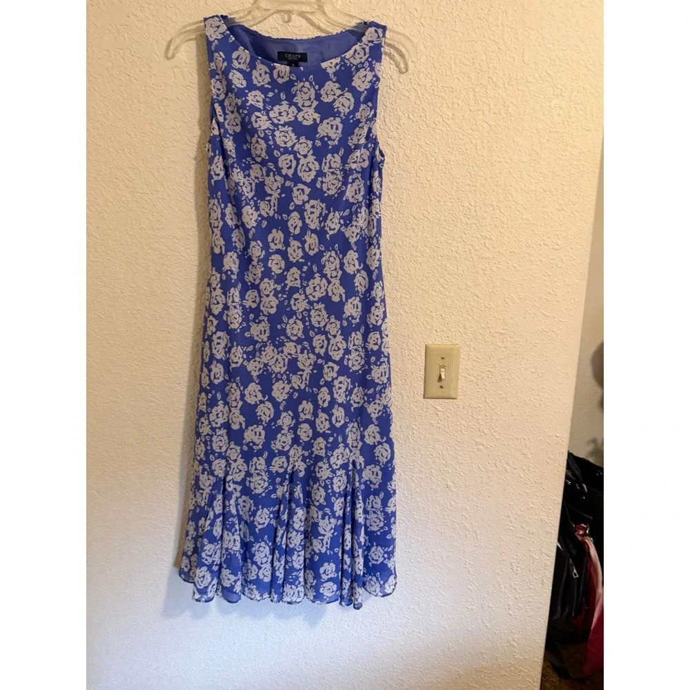 floor length blue dress A-Line Satin Blue Long Prom Dress, Blue Long Formal Dress US 10 / Blue